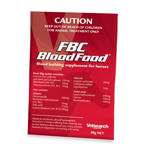 fbc bloodfood sachet
